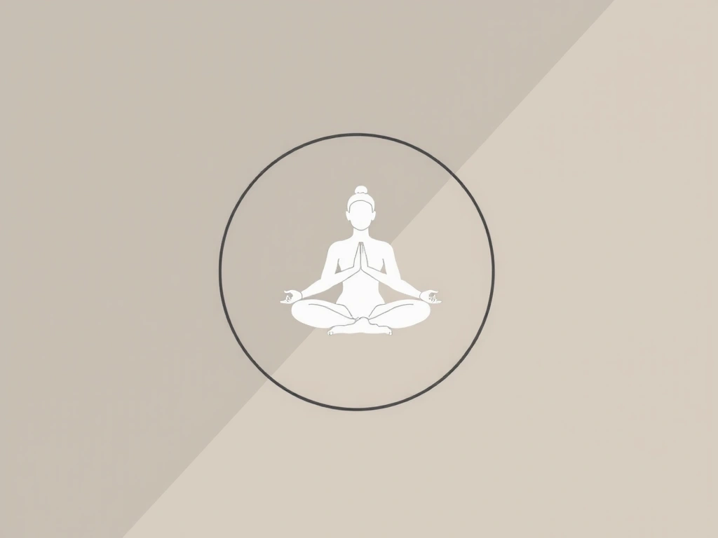 Stylized illustration of a brain with intertwined yoga poses, representing intellectual property and creativity